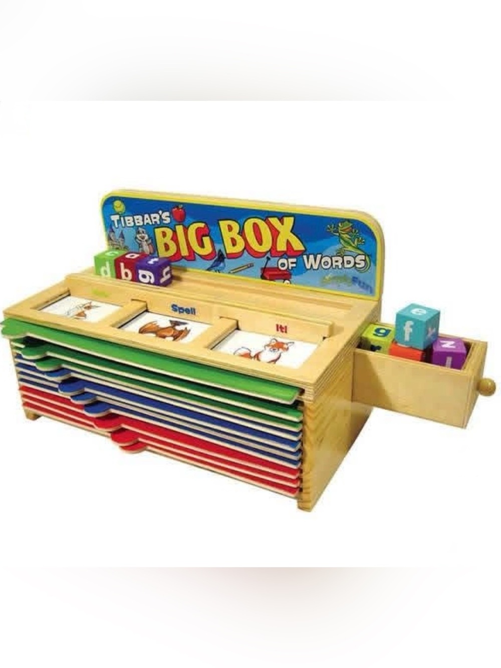 SimplyFun Montessori Educational Spelling Reading Vocabulary Self Play NWT